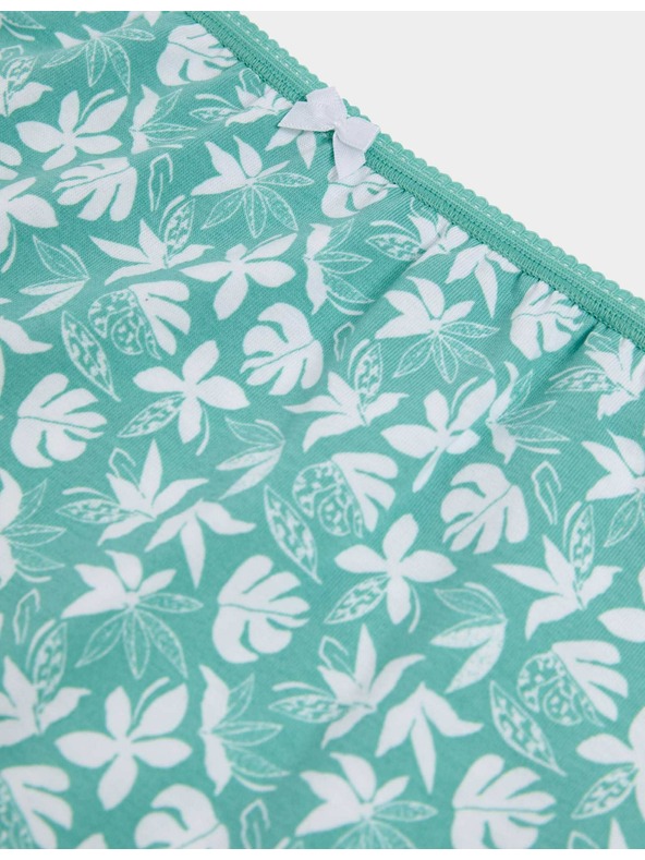 Marks & Spencer Gaćice visokog struka, od pamuka s materijalom Lycra™, 5 kom Marks & Spencer zelene