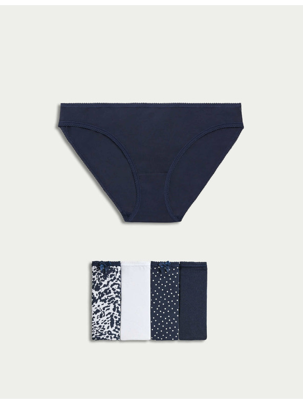Marks & Spencer Gaćice od pamuka Lycra™, 5 kom Marks & Spencer plave