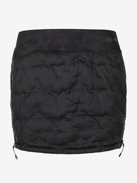 Kilpi Crna zimska ženska prošivena suknja Kilpi TANY