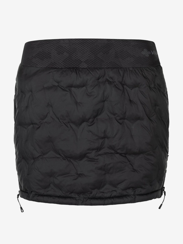 Kilpi Crna zimska ženska prošivena suknja Kilpi TANY