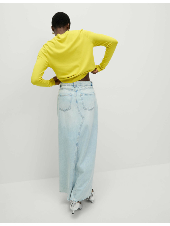 Marks & Spencer Kardigan s okruglim izrezom i gumbima sprijeda Marks & Spencer žuta