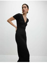Marks & Spencer Jersey teksturirane midi body haljine s V-izrezom Marks & Spencer