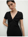 Marks & Spencer Jersey teksturirane midi body haljine s V-izrezom Marks & Spencer