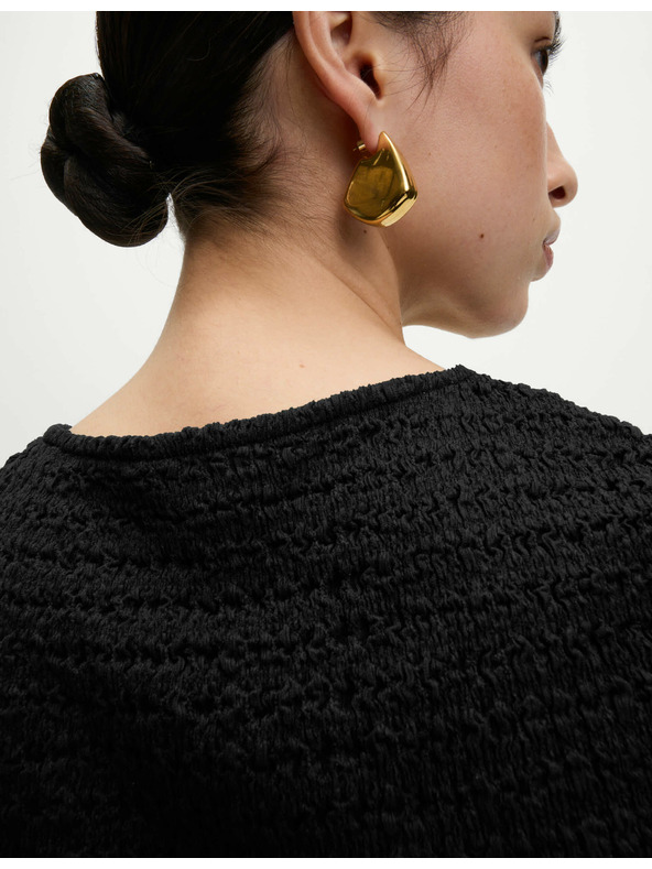 Marks & Spencer Jersey teksturirane midi body haljine s V-izrezom Marks & Spencer