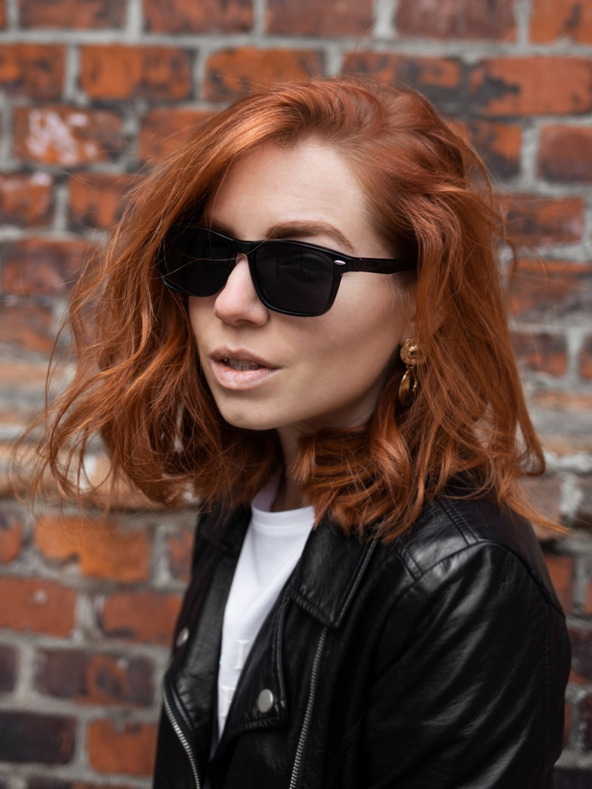 VEYREY VeyRey Sunčane naočale polarizirane Nerd Rudolf crne