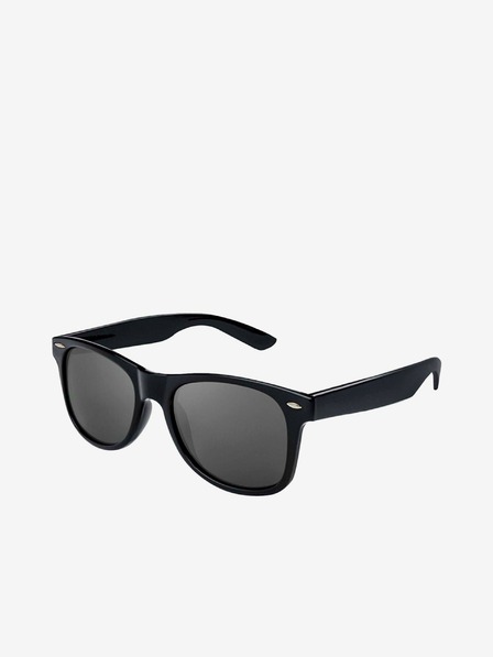 VEYREY VeyRey sunčane naočale Polarized Glossy Nerd Black s crnim staklima