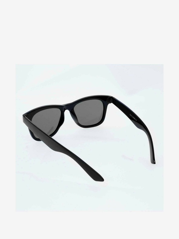 VEYREY VeyRey sunčane naočale Polarized Glossy Nerd Black s crnim staklima