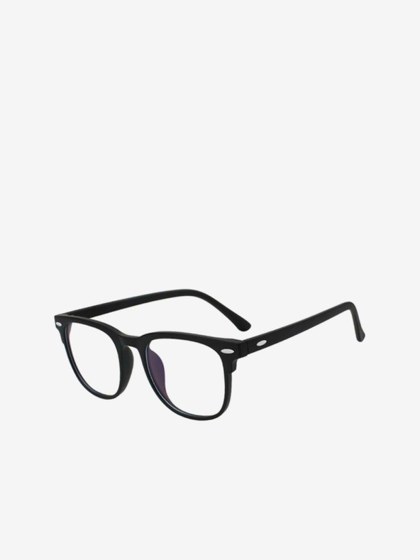 VEYREY VeyRey Blue Light Block Glasses Square Yngve Black
