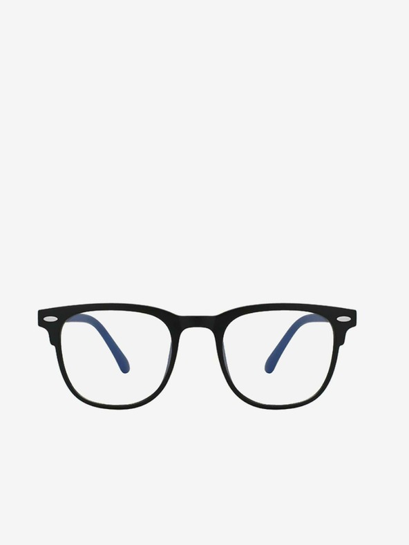 VEYREY VeyRey Blue Light Block Glasses Square Yngve Black