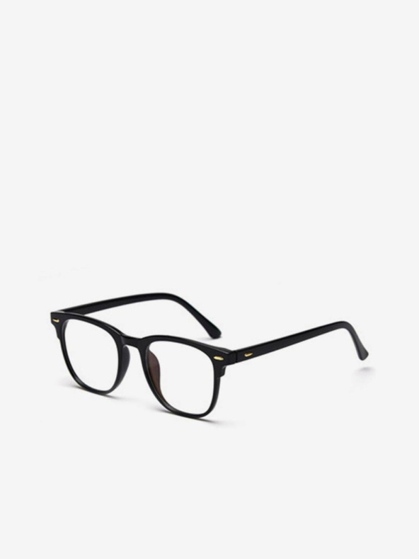 VEYREY VeyRey Blue Light Block Glasses Square Yngve Black