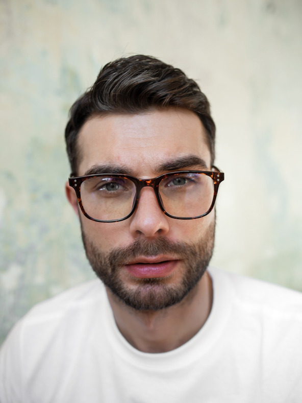 VEYREY VeyRey Blue kutne naočale za blokiranje svjetla Evelin smeđe