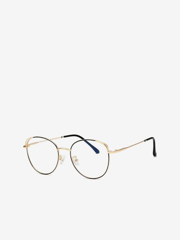 VEYREY VeyRey Blue light blocking stakla ovalne Petronell crno zlato
