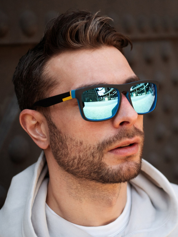 VEYREY Plave polarizirane sunčane naočale VeyRey Nerd Robert