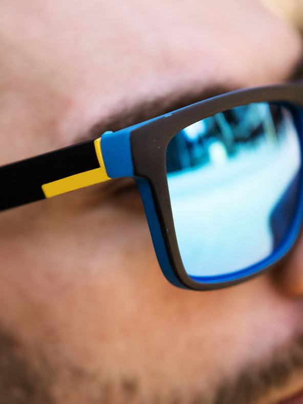 VEYREY Plave polarizirane sunčane naočale VeyRey Nerd Robert