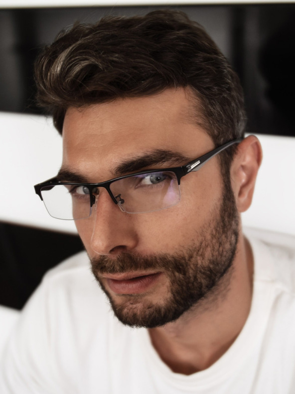 VEYREY VeyRey Square Sture Blue Black naočale za blokiranje svjetla