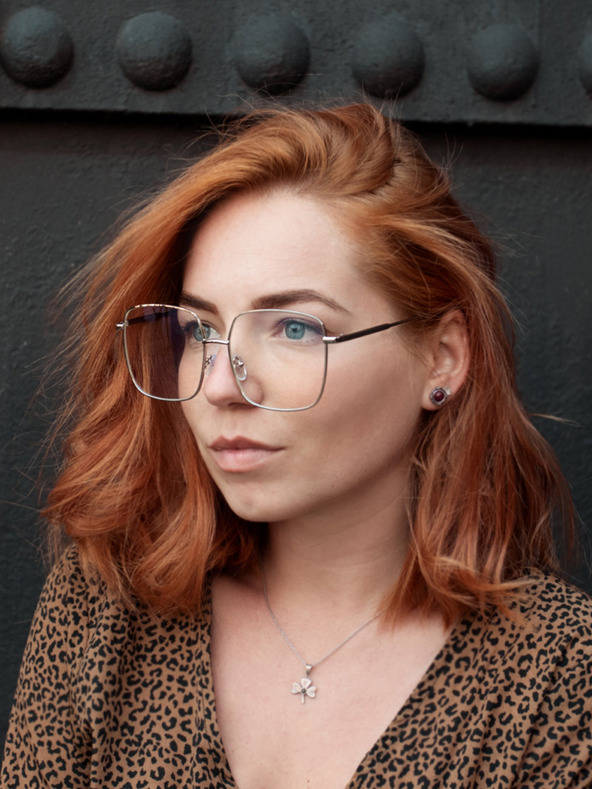 VEYREY VeyRey Ernstep srebrne naočale koje blokiraju plavo svjetlo