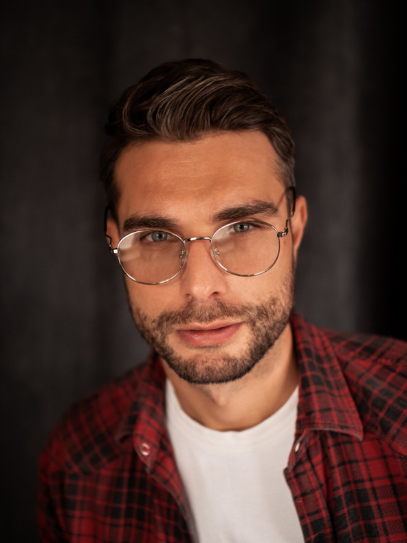 VEYREY VeyRey Deug naočale za blokiranje plave svjetlosti u srebru