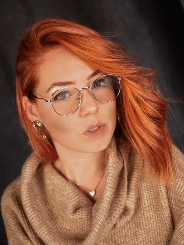 VEYREY VeyRey Deug naočale za blokiranje plave svjetlosti u srebru