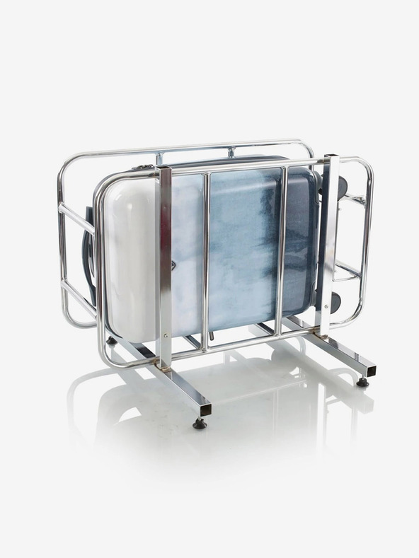 Heys Heys Tie-Dye Blue S bijelo-plavi putni kovčeg