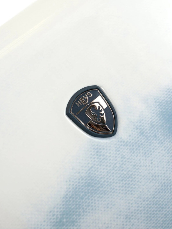 Heys Heys Tie-Dye Blue S bijelo-plavi putni kovčeg