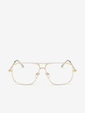 VEYREY VeyRey Miles Square zlatne prozirne naočale