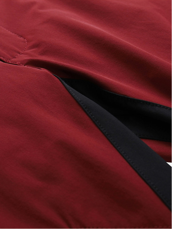 ALPINE PRO Crvene ženske softshell hlače ALPINE PRO Spana