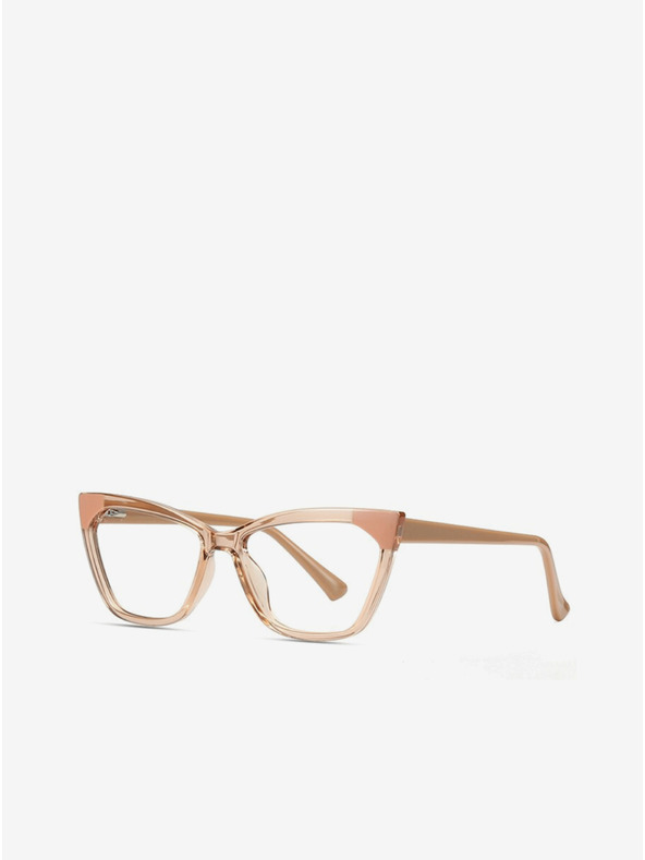 VEYREY VeyRey Sarande bež ženske plave naočale koje blokiraju svjetlo