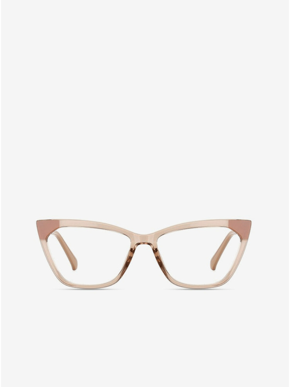 VEYREY VeyRey Sarande bež ženske plave naočale koje blokiraju svjetlo