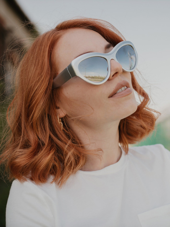 VEYREY VeyRey Gimprailius srebrne unisex sportske sunčane naočale