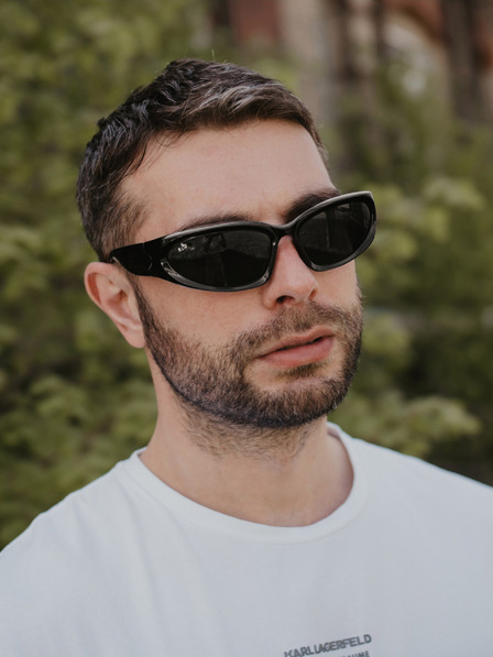 VEYREY Crne uniseks VeyRey Steampunk Yolzalgil sportske sunčane naočale