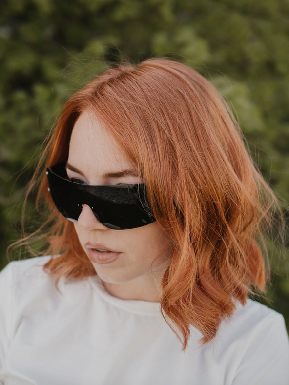 VEYREY Crne unisex sunčane naočale VeyRey Binneon