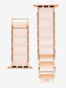 Anne Klein Anne Klein svijetloružičasta kristalna narukvica za Apple Watch