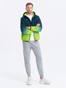 Ombre Clothing Uljano zelena muška sportska jakna Ombre Clothing