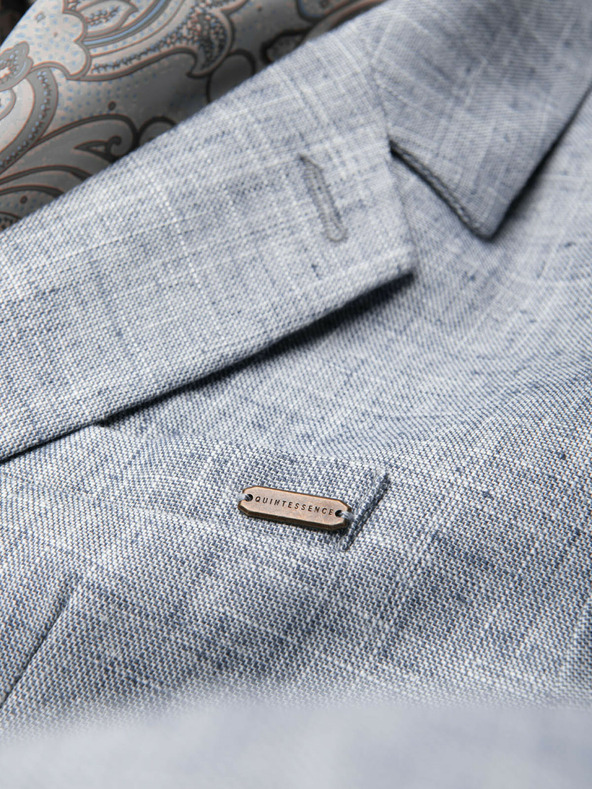 Ombre Clothing Svijetloplava muška jakna Ombre Clothing