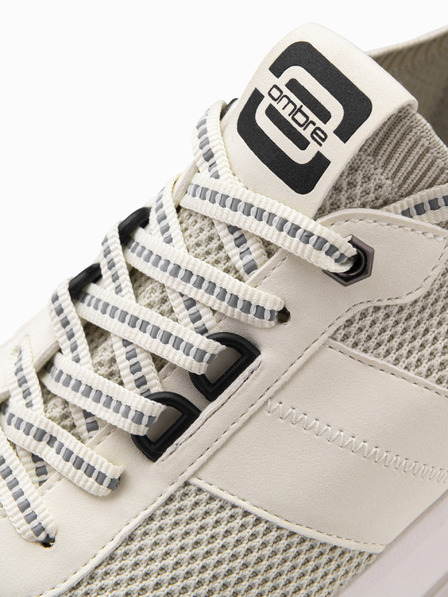 Ombre Clothing Bež muške slip-on tenisice Ombre Clothing