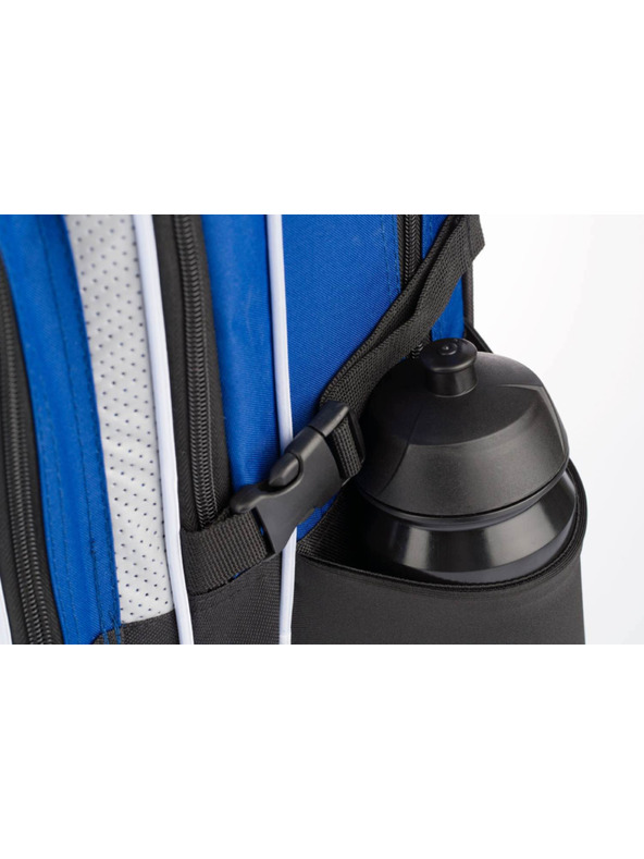 BAAGL  Plavi školski ruksak cubic neon Baagl