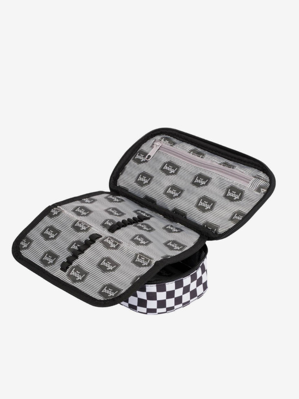 BAAGL  Crna školska pernica skate ska Baagl