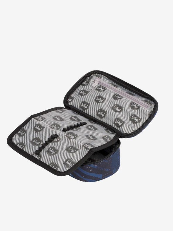 BAAGL  Plava školska pernica skate struktura Baagl