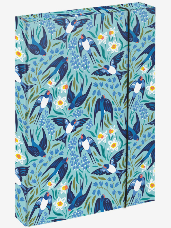 BAAGL  Plave ploče za školske bilježnice A4 Baagl | Jumbo laste