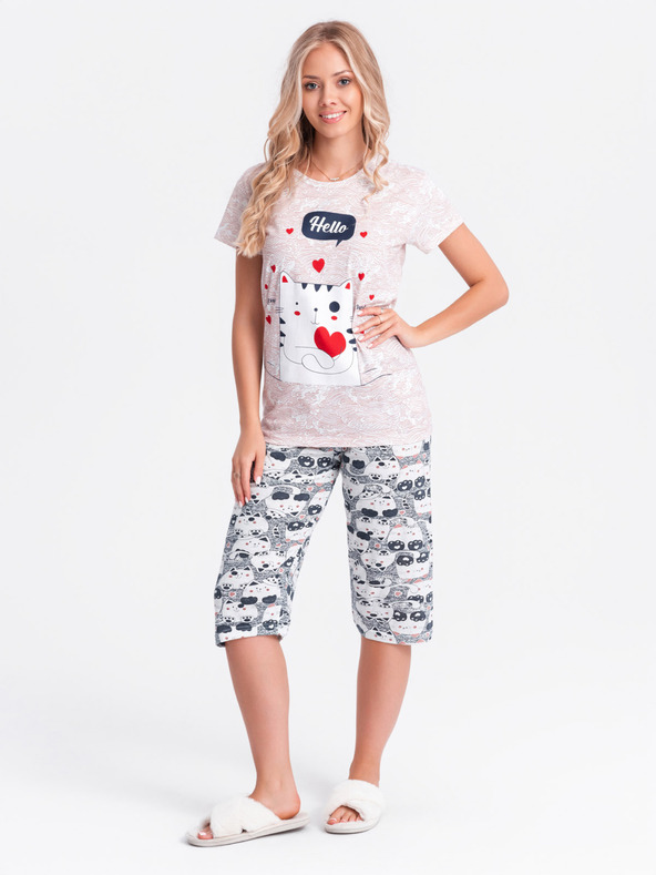 Edoti Ženska pidžama - bež EDOTI