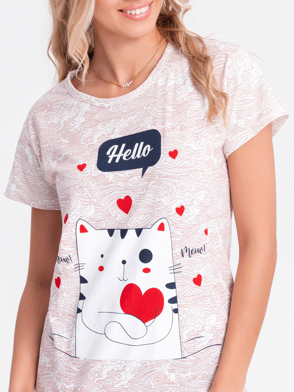 Edoti Ženska pidžama - bež EDOTI