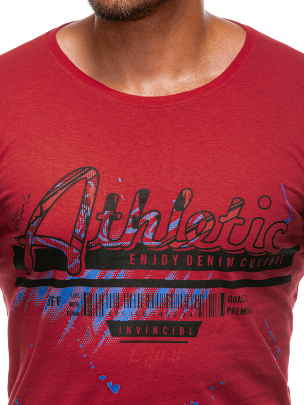 Edoti Crvena muška majica s Edoti printom