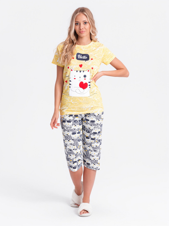 Edoti Ženska pidžama - žuta EDOTI