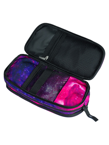 BAAGL  Ljubičasta studentska pernica Baagl Galaxy