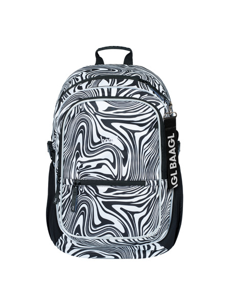 BAAGL  Crni školski ruksak Baagl Core Mixture