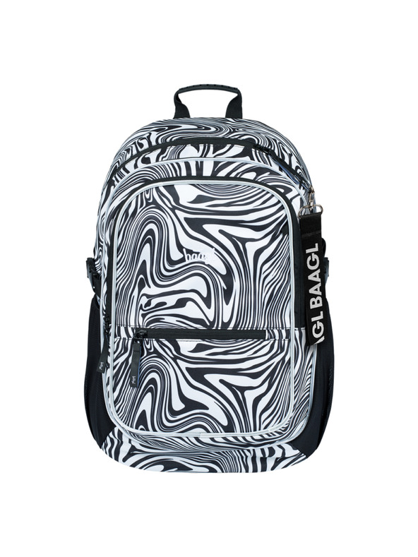 BAAGL  Crni školski ruksak Baagl Core Mixture