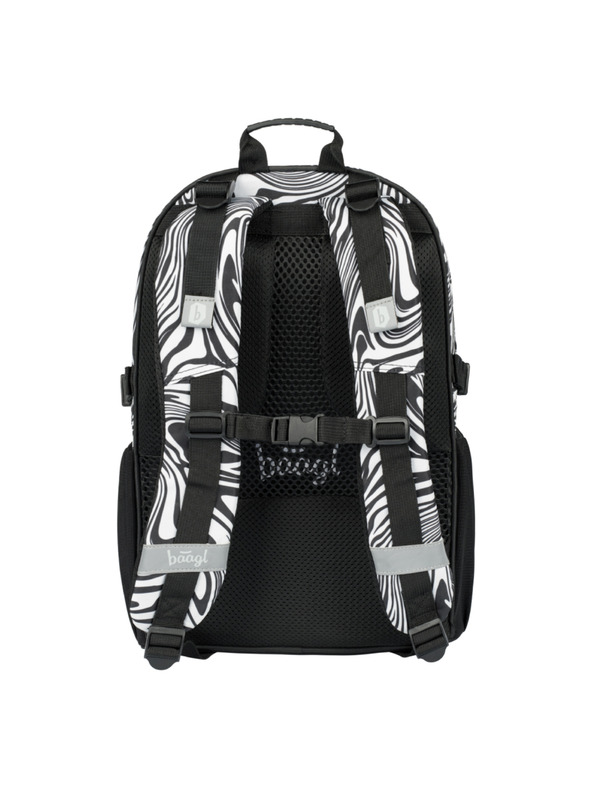 BAAGL  Crni školski ruksak Baagl Core Mixture