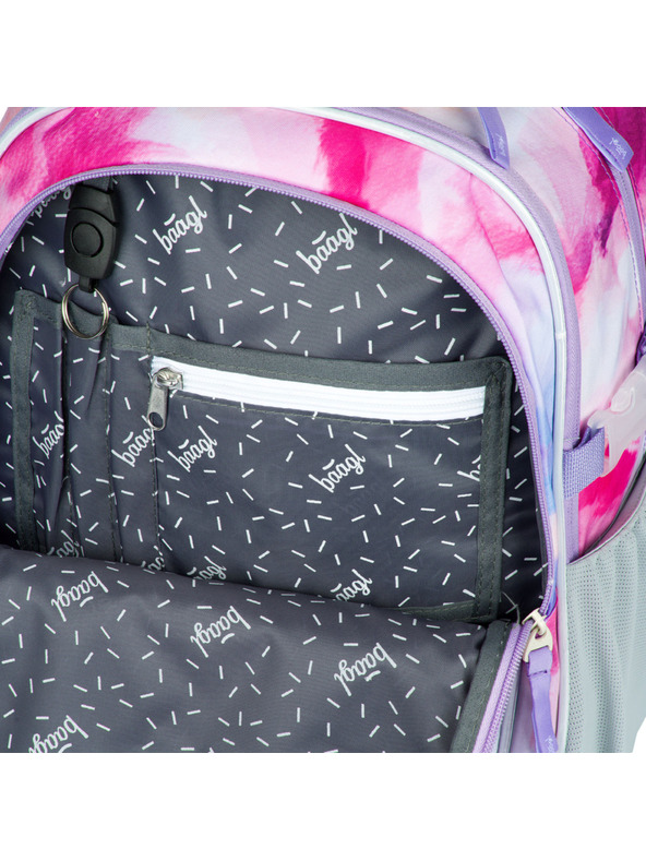 BAAGL  Baagl Core Painting Pink školski ruksak