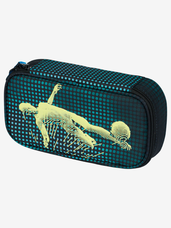 BAAGL  Zelena školska pernica Baagl Nogometaš