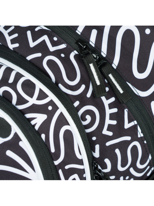 BAAGL  Crni školski ruksak Baagl Core Element